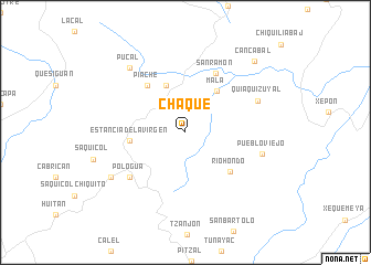 map of Chaque