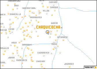 map of Chaquicocha