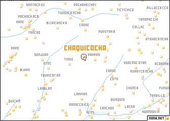 map of Chaquicocha