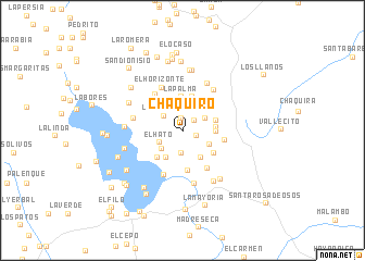 map of Chaquiro