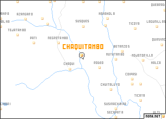 map of Chaqui Tambo