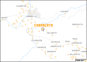 map of Characato