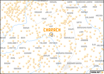 map of Charāch