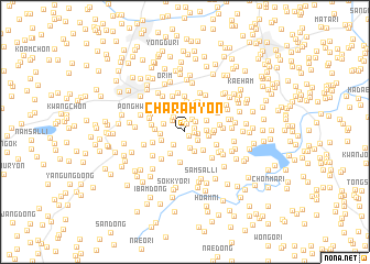 map of Charahyŏn