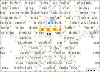 map of Chāraikola