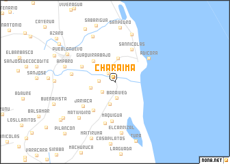 map of Charaima