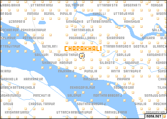 map of Charākhāli