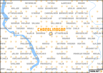 map of Char Ālinagar