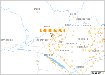 map of Charanjpur