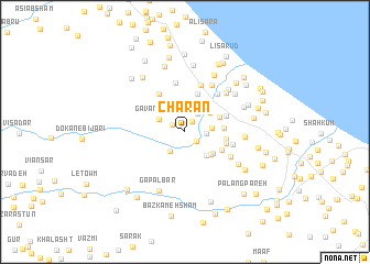 map of Charān