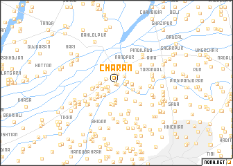 map of Charan