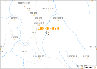 map of Charapaya