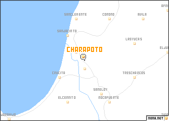 map of Charapotó