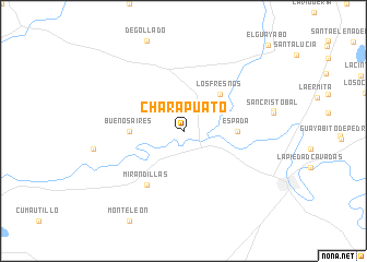 map of Charapuato