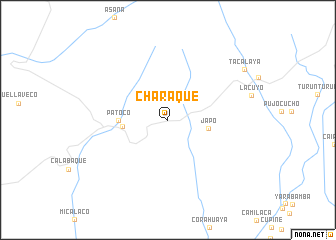 map of Charaque