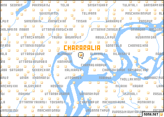 map of Char Ārālia