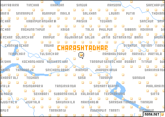 map of Char Ashtadhār