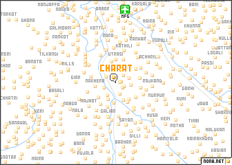 map of Charāt