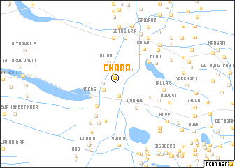 map of Chāra