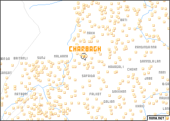 map of Charbagh