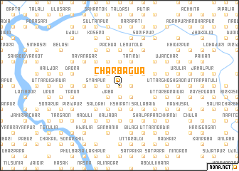 map of Char Bāgua