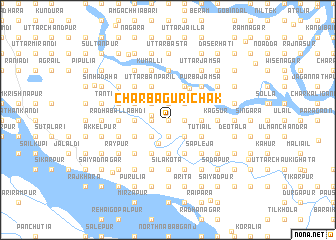 map of Char Baguri Chak