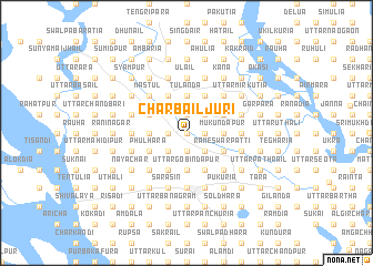 map of Char Bāiljuri