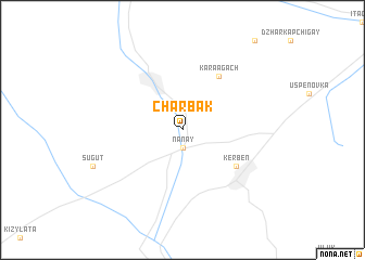 map of Charbak