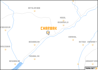 map of Charbak