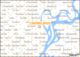 map of Char Bālāpur