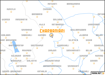 map of Char Bāniāri