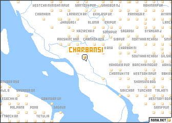 map of Char Bansi