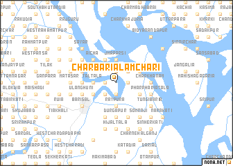 map of Charbāria Lamchari