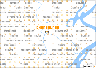 map of Char Belāba