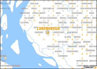 map of Char Bhānga