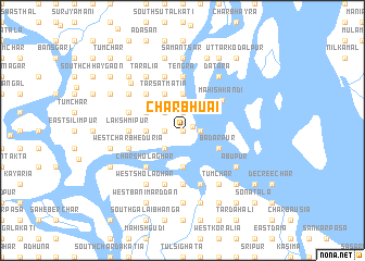 map of Char Bhuāi