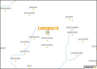 map of Char Bhuta