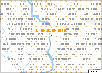 map of Char Biswanāth