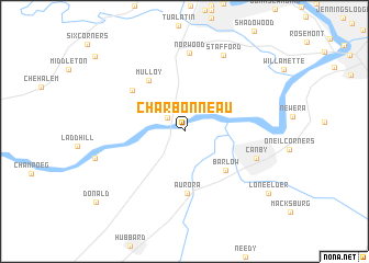 map of Charbonneau