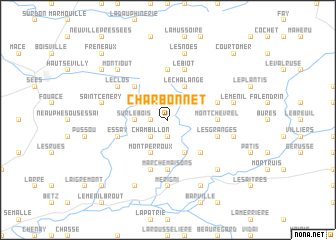 map of Charbonnet