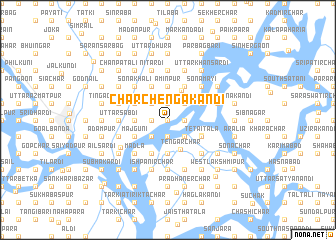 map of Char Chengākāndi