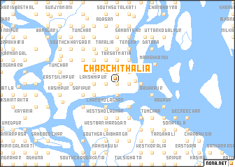 map of Char Chithalia