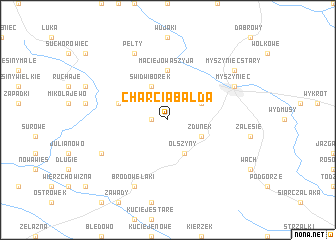 map of Charciabałda