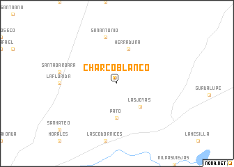 map of Charco Blanco