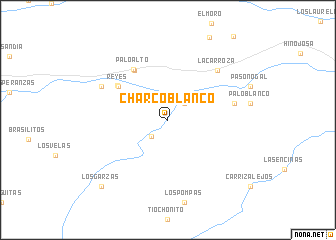 map of Charco Blanco