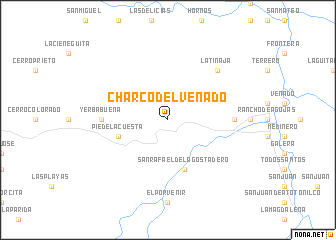 map of Charco del Venado
