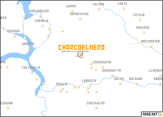 map of Charco el Mero