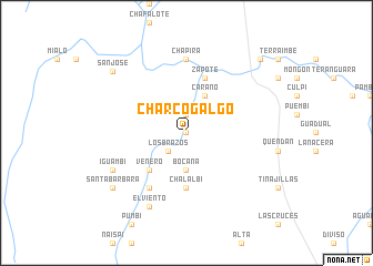 map of Charco Galgo