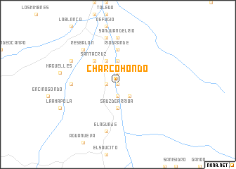 map of Charco Hondo