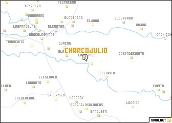 map of Charco Julio